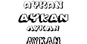 Coloriage Aykan