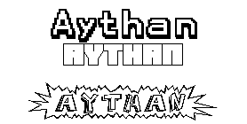 Coloriage Aythan