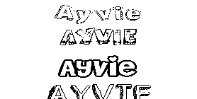 Coloriage Ayvie