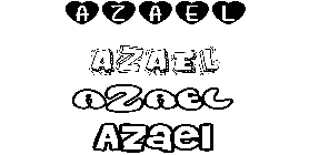 Coloriage Azael