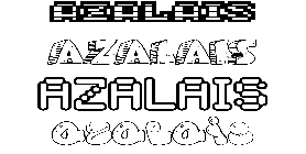 Coloriage Azalais