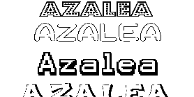 Coloriage Azalea