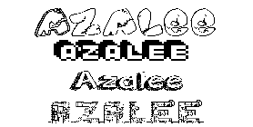 Coloriage Azalee