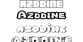 Coloriage Azddine