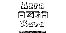 Coloriage Azra