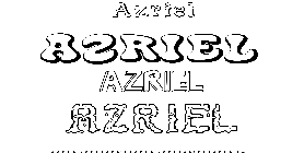 Coloriage Azriel