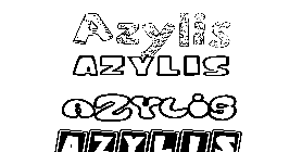 Coloriage Azylis