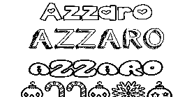 Coloriage Azzaro