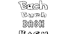 Coloriage Bach