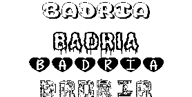 Coloriage Badria