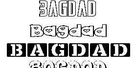 Coloriage Bagdad