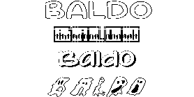 Coloriage Baldo