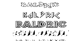 Coloriage Baldric