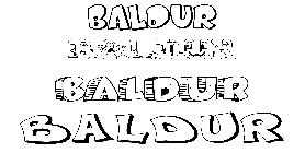 Coloriage Baldur