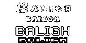 Coloriage Baligh