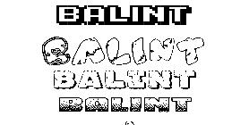 Coloriage Bálint