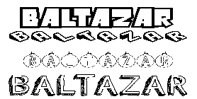 Coloriage Baltazar