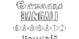 Coloriage Bangali