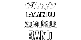 Coloriage Banu