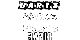 Coloriage Baris