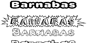 Coloriage Barnabas