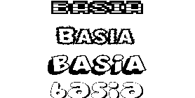 Coloriage Basia