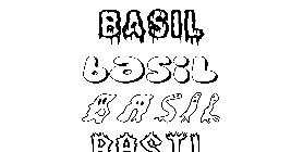 Coloriage Basil