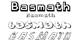 Coloriage Basmath