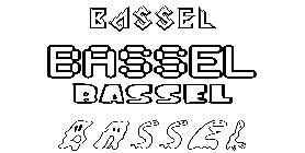 Coloriage Bassel