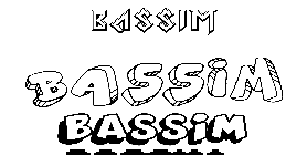 Coloriage Bassim