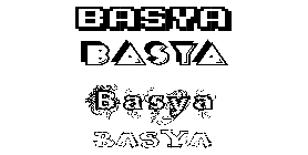 Coloriage Basya