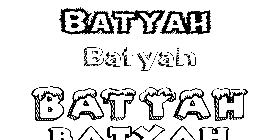 Coloriage Batyah