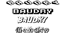 Coloriage Baudry