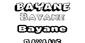 Coloriage Bayane