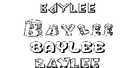 Coloriage Baylee