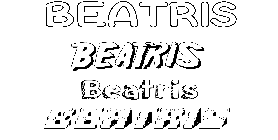 Coloriage Beatris