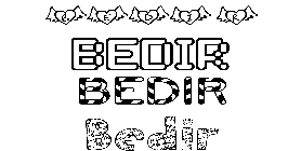 Coloriage Bedir