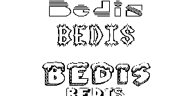 Coloriage Bedis