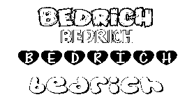 Coloriage Bedrich