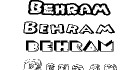 Coloriage Behram