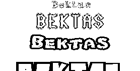 Coloriage Bektas