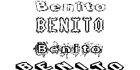 Coloriage Benito