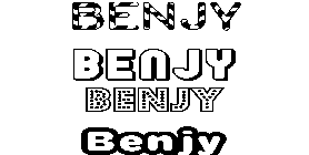 Coloriage Benjy