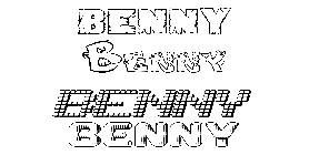 Coloriage Benny