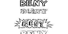 Coloriage Beny