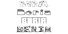 Coloriage Beria