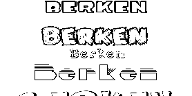 Coloriage Berken