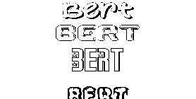 Coloriage Bert