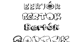 Coloriage Bertók