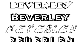 Coloriage Beverley